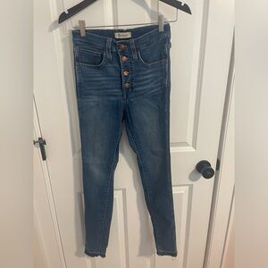 Madewell high rise jeans